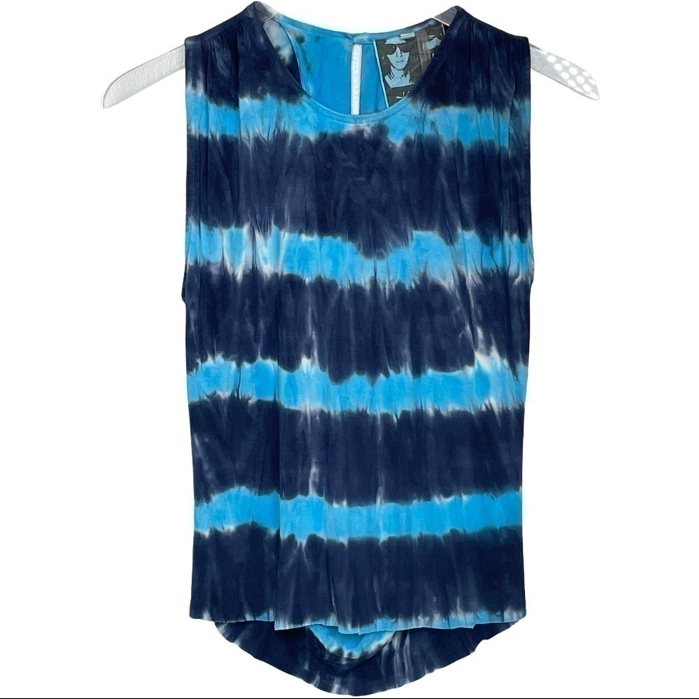 Young Fabulous & Broke Tie Dye Deep Open Back Sz S